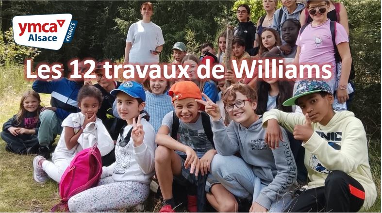 Les 12 travaux de Williams, colo 7-12 ans